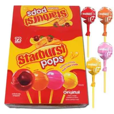 [Starburst Pops Original 72-0.85 Oz] Starburst Pops Original 72-0.85 Oz