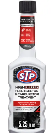 [STP Fuel Injector & Carb - 5.25 Oz] STP High Mileage Fuel Injector & Carb - 5.25 Oz