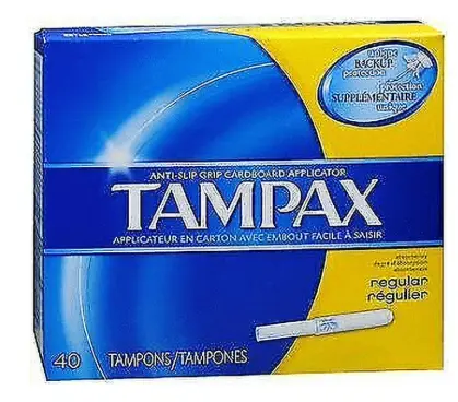 [Tampax Regular Unscented 12ct] Tampax Regular Unscented 6 Pk