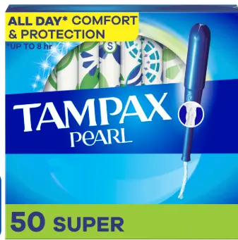 [Tampax Super Unscented 12ct] Tampax Super Unscented 6 PK