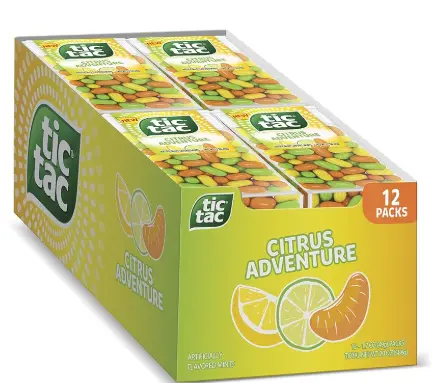 [Tic Tac Citrus Adventure 12-100ct] Tic Tac Citrus Adventure 12-100ct