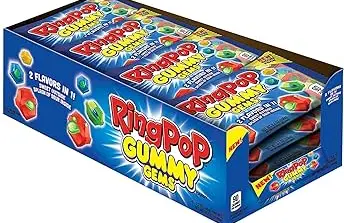 [Topps Ring Pop Gummies 16-1.7oz] Topps Ring Pop Gummies 16-1.7oz