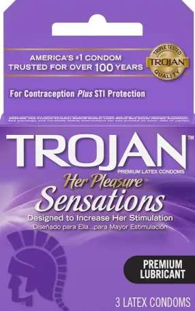 [Trojan Her Pleasure 6-3ct] Trojan Her Pleasure 6-3ct