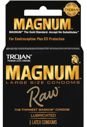 [Trojan Magnum Large Raw 6-3ct] Trojan Magnum Large Raw 6-3ct