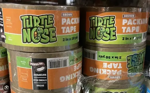 [Turtle Nose Brown Tape 2INx50YD] Turtle Nose Brown Tape 2INx50YD
