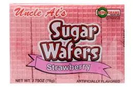 [Uncle Al's Wafers Strawberry 12-2.75 Oz] Uncle Al's Wafers Strawberry 12-2.75 Oz