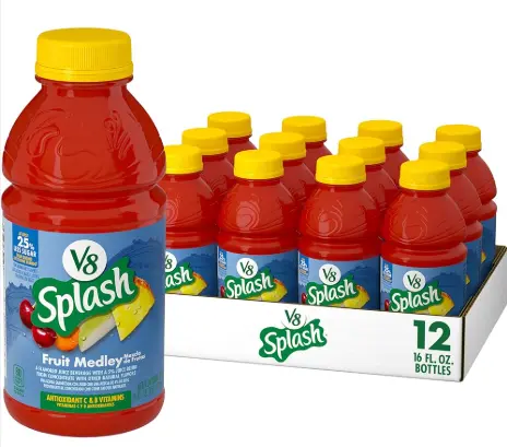 [V8 - 16 Oz Bottle Splash Fruit Medley] V8 - 16 Oz Bottle Splash Fruit Medley