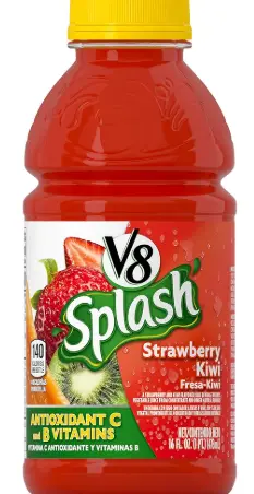 [V8 - 16 Oz Bottle Splash Kiwi] V8 - 16 Oz Bottle Splash Kiwi