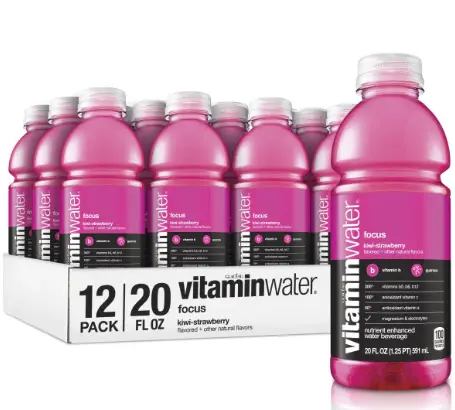 [Vitamin Water Focus - 12/20 Oz] Vitamin Water Focus - 12/20 Oz (Deposit Included)
