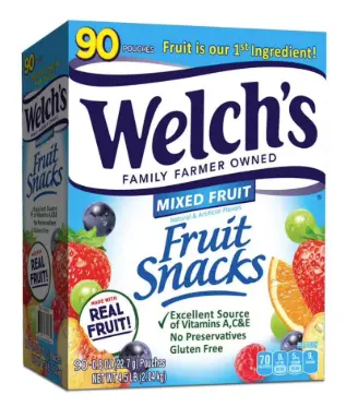 [Welch's Fruit Snacks 90ct] Welch's Fruit Snacks 90ct