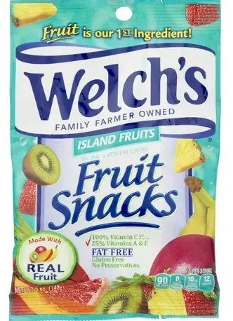 [Welchs Fruit Snacks Island Fruits 12-5oz] Welchs Fruit Snacks Island Fruits 12-5oz