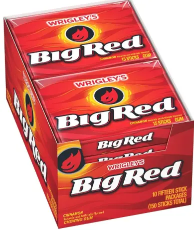 [Wrigley's Slim Big Red 10-15 Stick] Wrigley's Slim Big Red 10-15 Stick