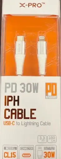 [X-Pro CL15 Iphone Cable] X-Pro CL15 Iphone Cable