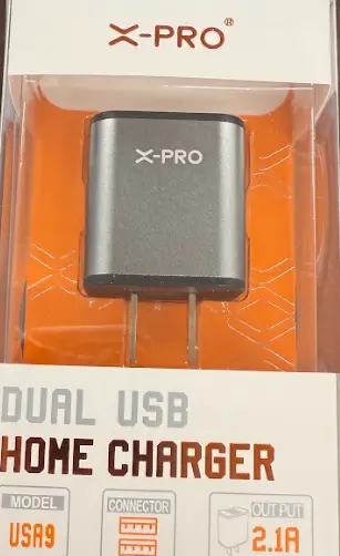 [X-Pro Dual Usb Home Adapter Premium] X-Pro USA9 Dual Usb Home Adapter Premium