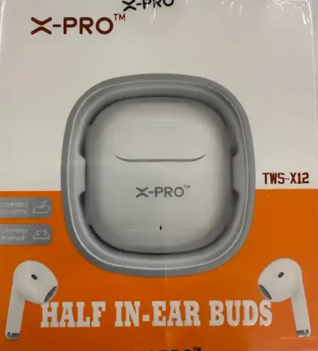 [X-Pro TWS-X12 Wireless Earbuds] X-Pro TWS-X12 Wireless Earbuds