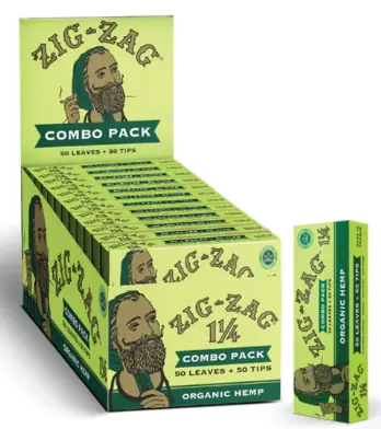 [Zig Zag Combo Organic Hemp 24-1/4] Zig Zag Combo Organic Hemp 24-1/4