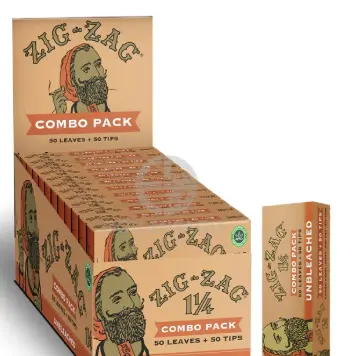 [Zig Zag Combo Unbleached 24-1/4] Zig Zag Combo Unbleached 24-1/4