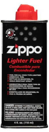 [Zippo Lighter Fuel 4 oz - Single] Zippo Lighter Fuel 4 oz - Single