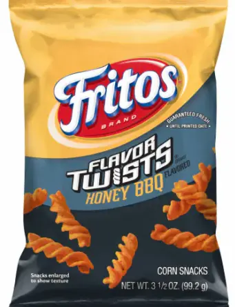 lays Fritos Honey BBQ Twists 36-3.25 Oz