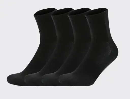 Gemrock Full Socks Size 9-11 Black